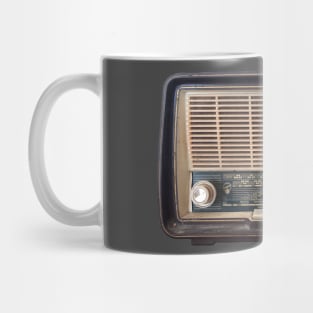 Retro Radio, Analogue, Tube Antique Radio Mug